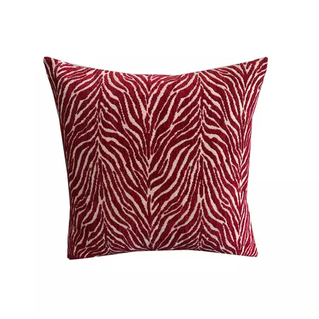 Coussin Emma Polyester Rouille L 45 H 45 cm