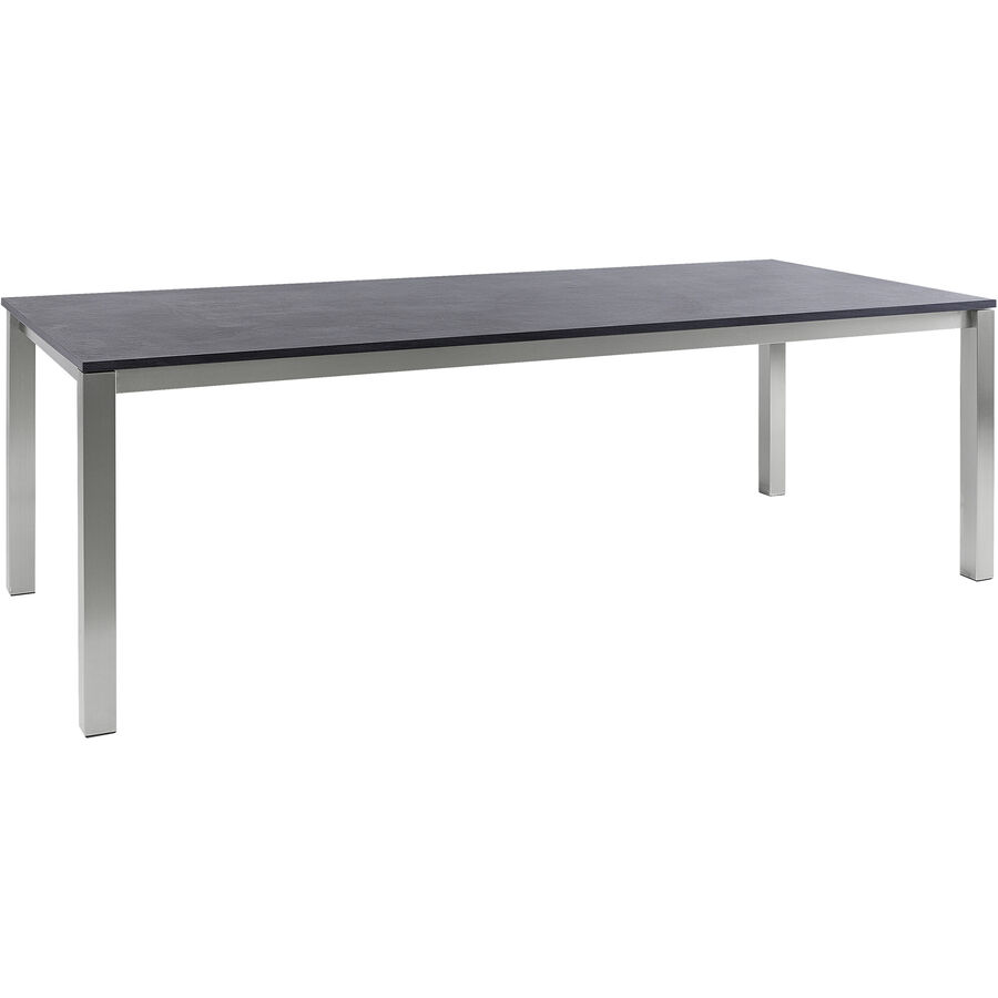 Gartentisch Malta Granit Nero Africa B 220 T 90 H 75 Cm Livique