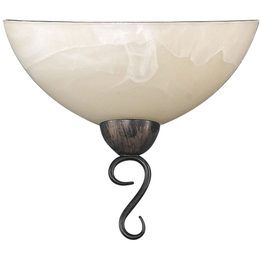 Wandlampe Alba Metall Rost T 24 H 22 cm| LIVIQUE