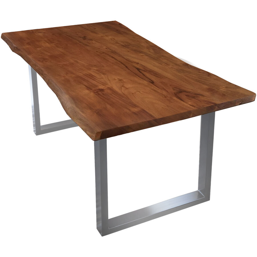 Esstisch Uwe Akazie Dunkelbraun B 180 T 90 H 77 cm Trendiges Design. Hochwertige Verarbeitung ...
