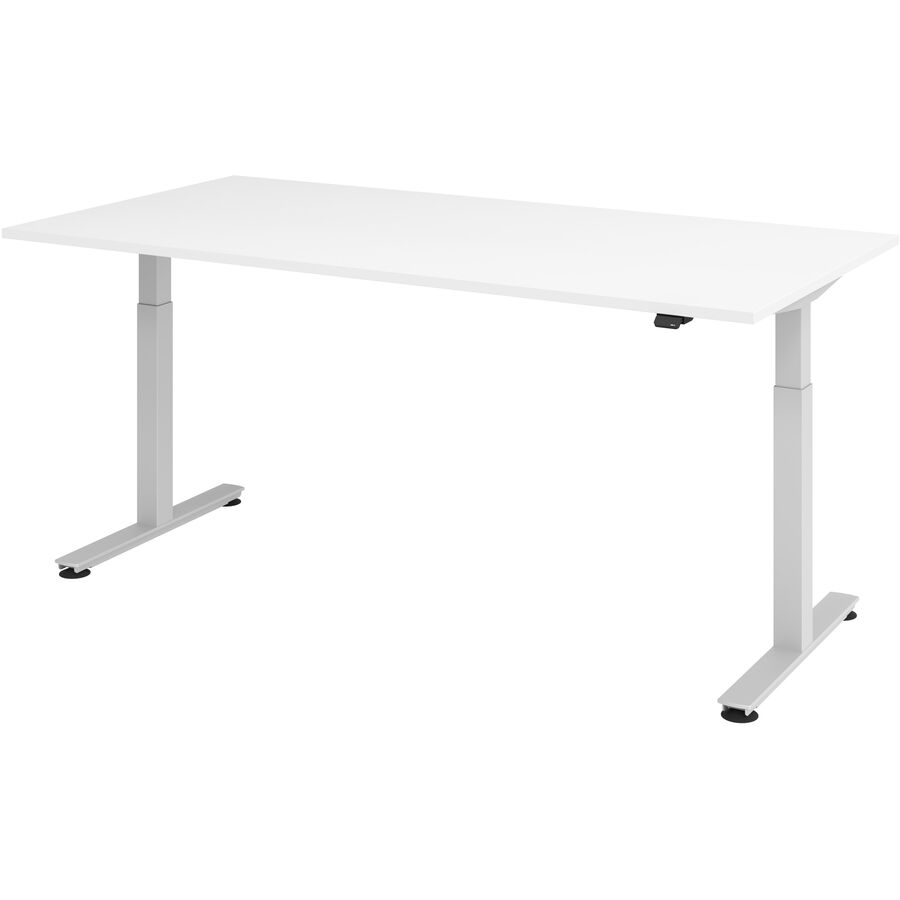 Bureau Office Matériau dérivé du bois Gris L 200 P 100 H 85 cm 2 mm de