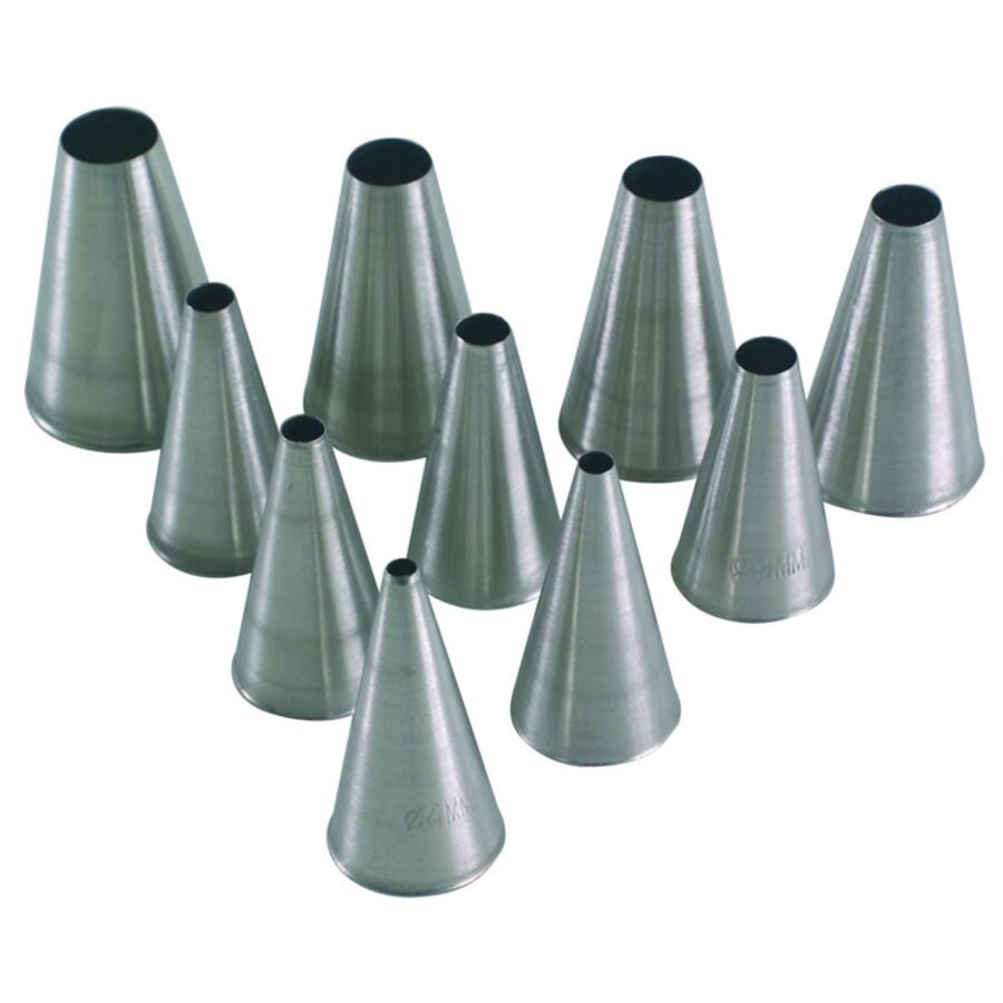 Support Pour Poche à Douille Sallys - En Inox 29,5 Cm Pour Remplir Sans Déborder - Stable Et Lavable