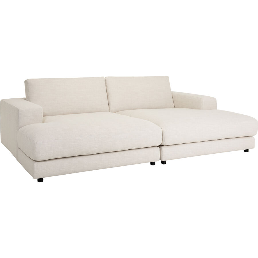 Sofa Ava Stoff Nature B 250 T 170 H 85 cm LIVIQUE