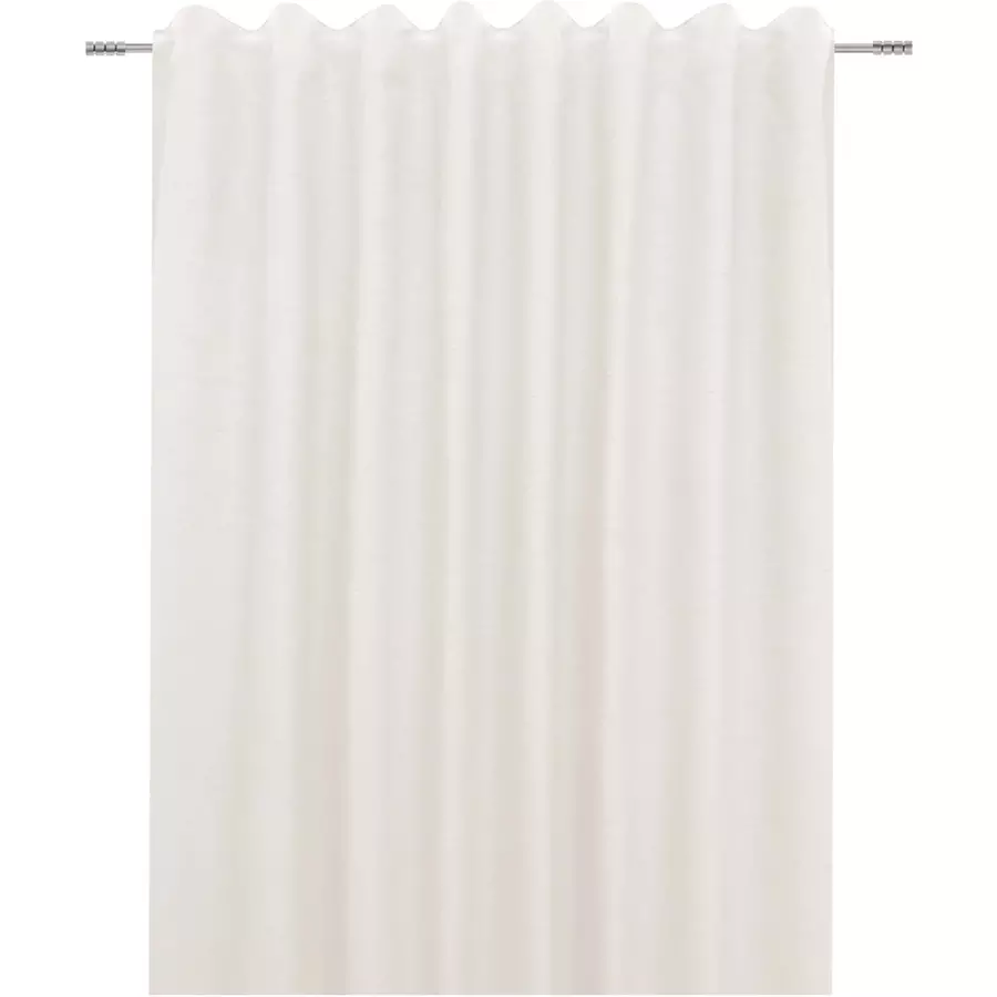 Vorhang Joy Polyester Offwhite B 135 H 250 cm Nachtvorhang / blickdicht /  dimout