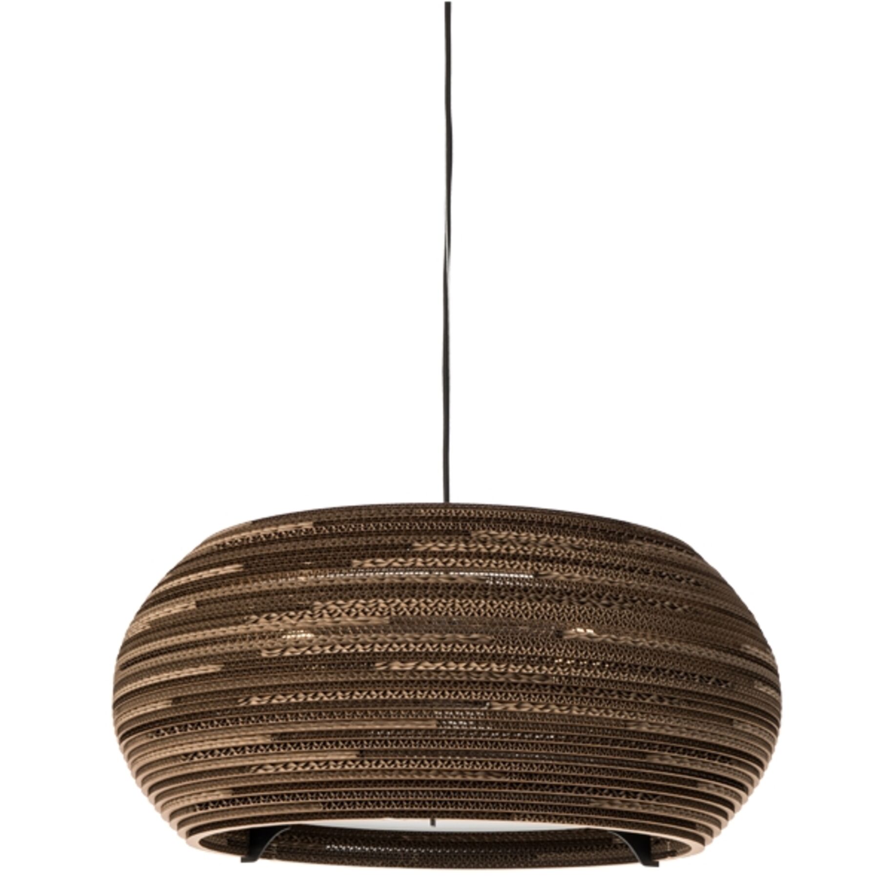 Graypants Pendellampe Ohio braun Karton B 61 cm