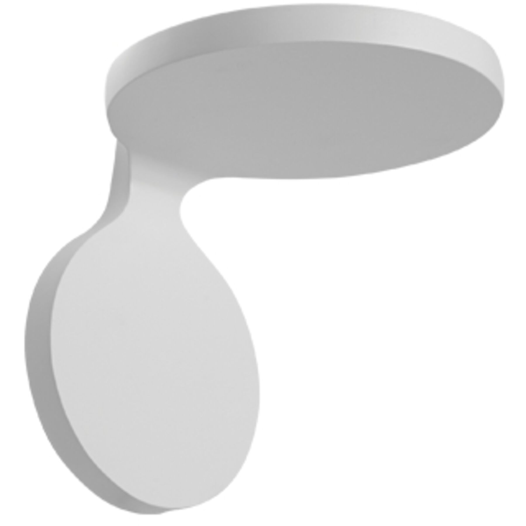 Artemide Designer-Wandlampe Rea Weiss Aluminium 720 lm Dimmbar B 12 cm - LED - Lichtfarbe: Warmweiss - LED Energiesparlampen