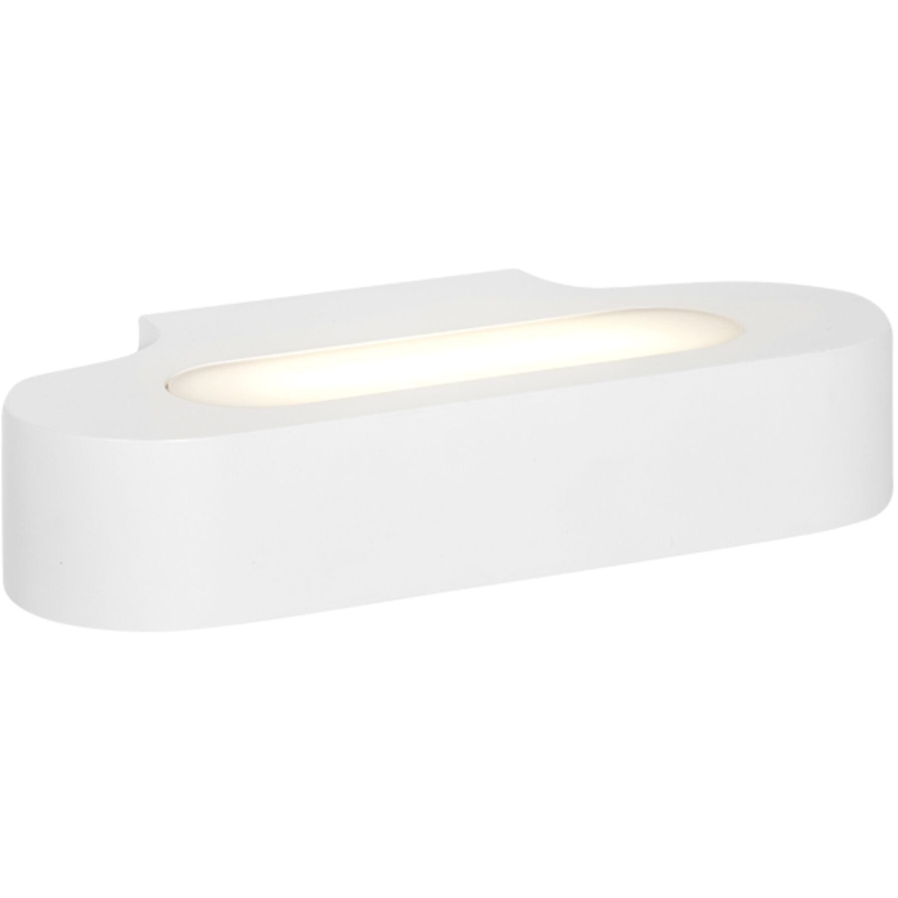 Artemide Designer-Wandlampe Talo Weiss Aluminium 1500 lm Dimmbar B 3.4 cm - LED - Lichtfarbe: Warmweiss - LED Energiesparlampen