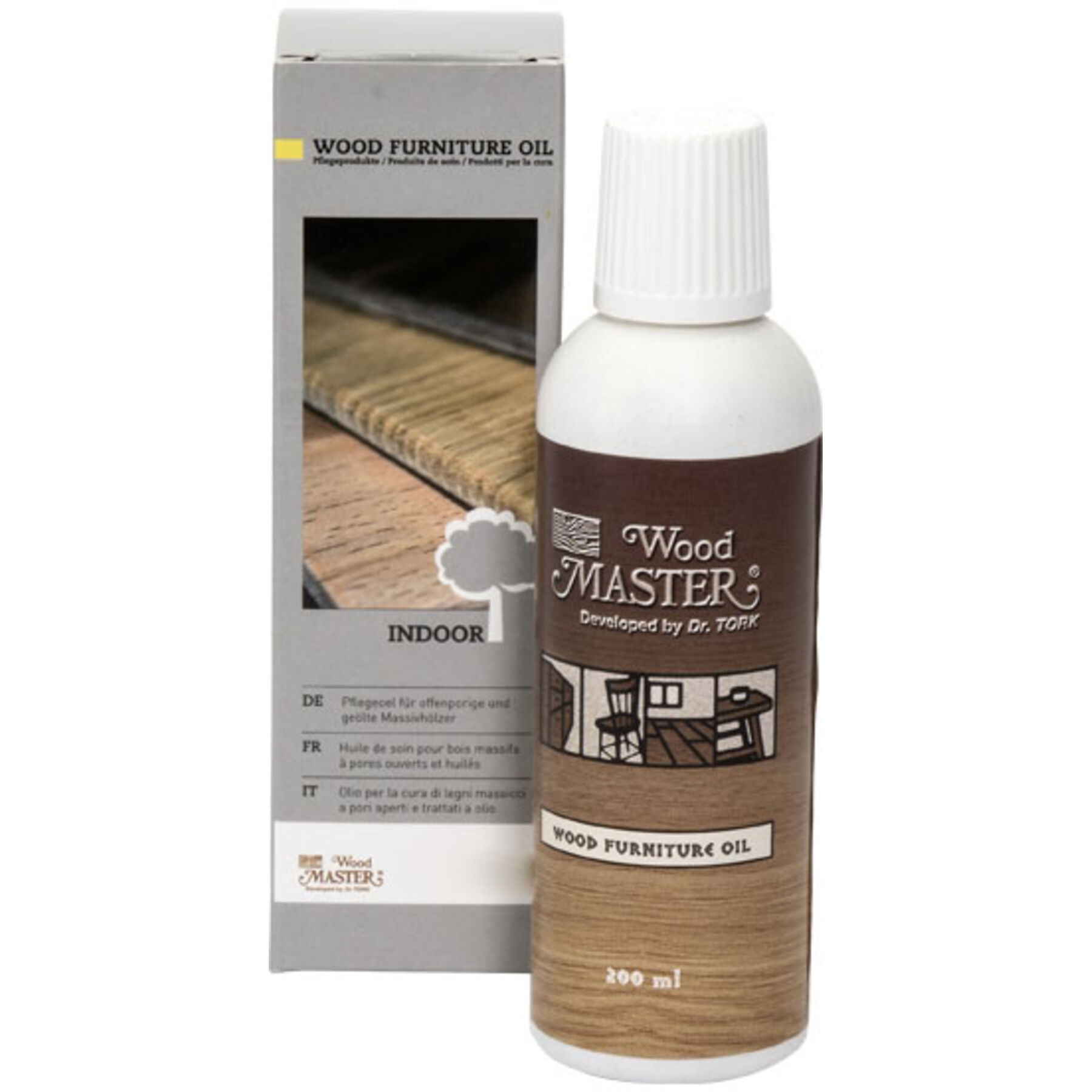 Prodotti per la cura del legno Clean Line 200 ml - Colore: Trasparente/Marrone - Materiale: Olio per la cura - Prodotti per la cura del legno