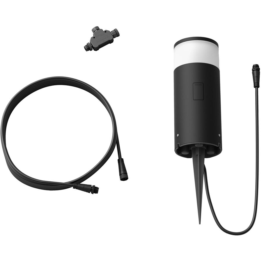 Philips Hue Philips Hue LED Sockelleuchte Calla Schwarz 6.4 W