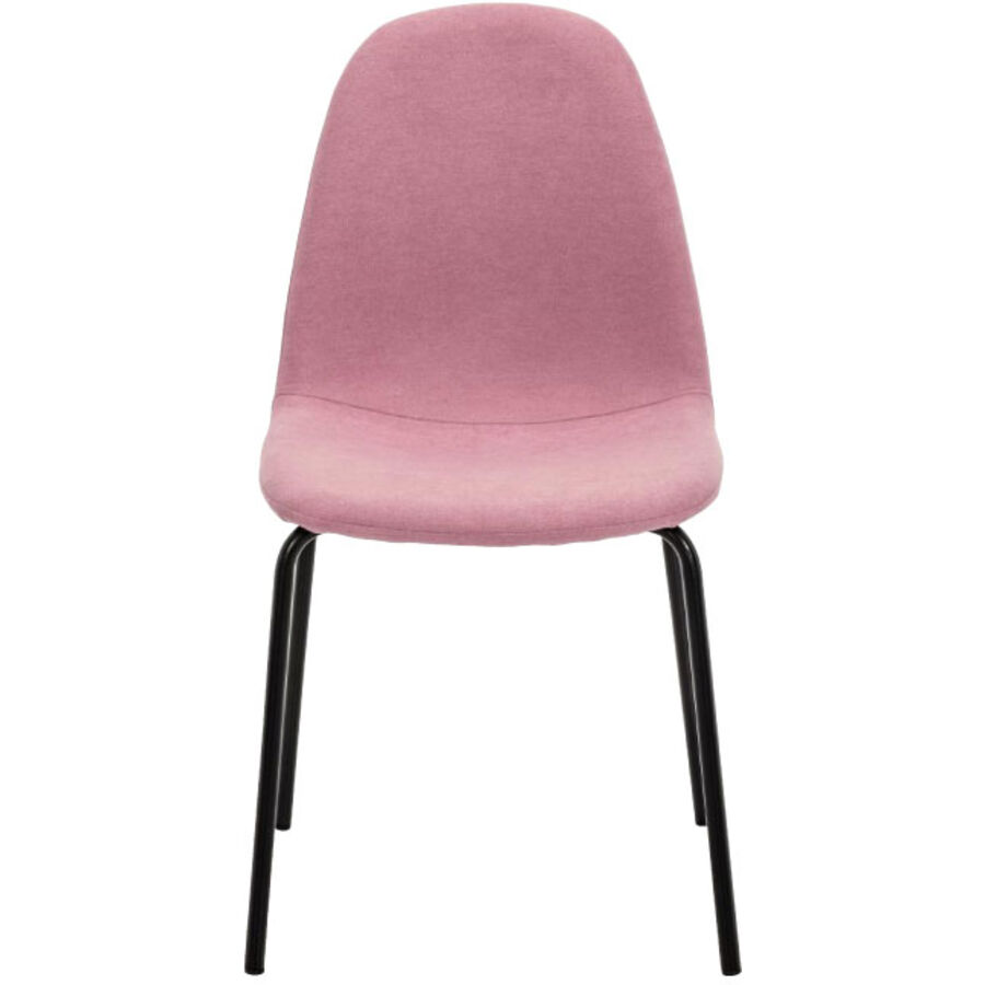 Schalenstuhl Malina Magenta Stoff 45.5 cm – Farbe: pink – Schalenstuhl