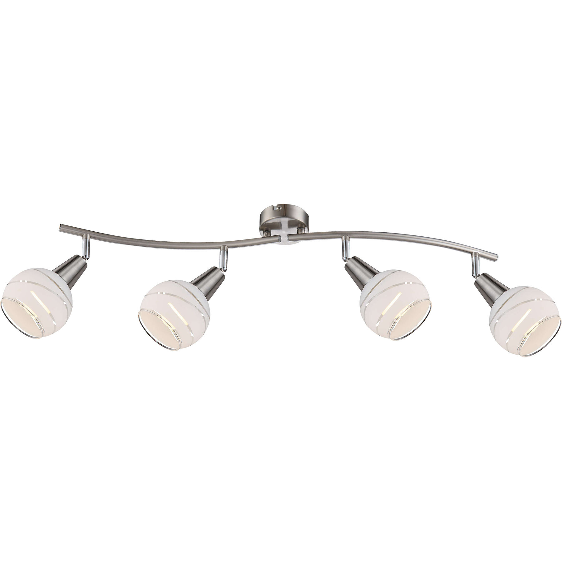 Spot Lamotte Weiss Glas B 31.5 cm