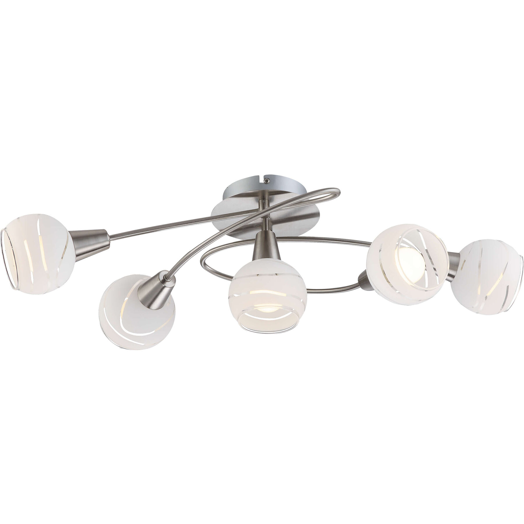 Spot Lamotte Weiss Glas B 37.1 cm