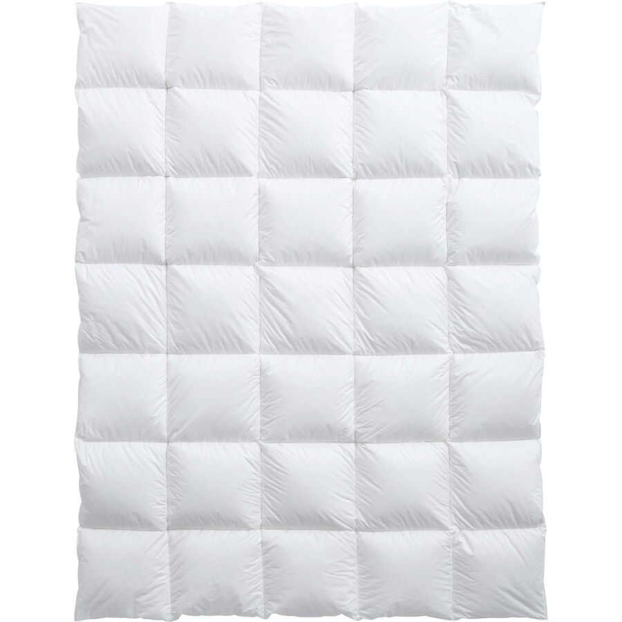 Billerbeck Daunenduvet Montreux Weiss Baumwolle 160 cm 240 cm Gänsedaunen - Daunenduvet