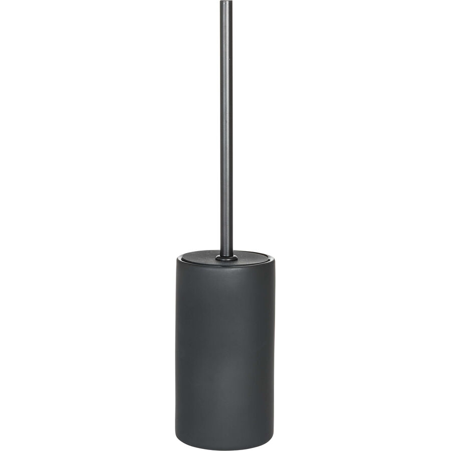 Toilettenbürste Lara schwarz Steingut H 18.1 cm