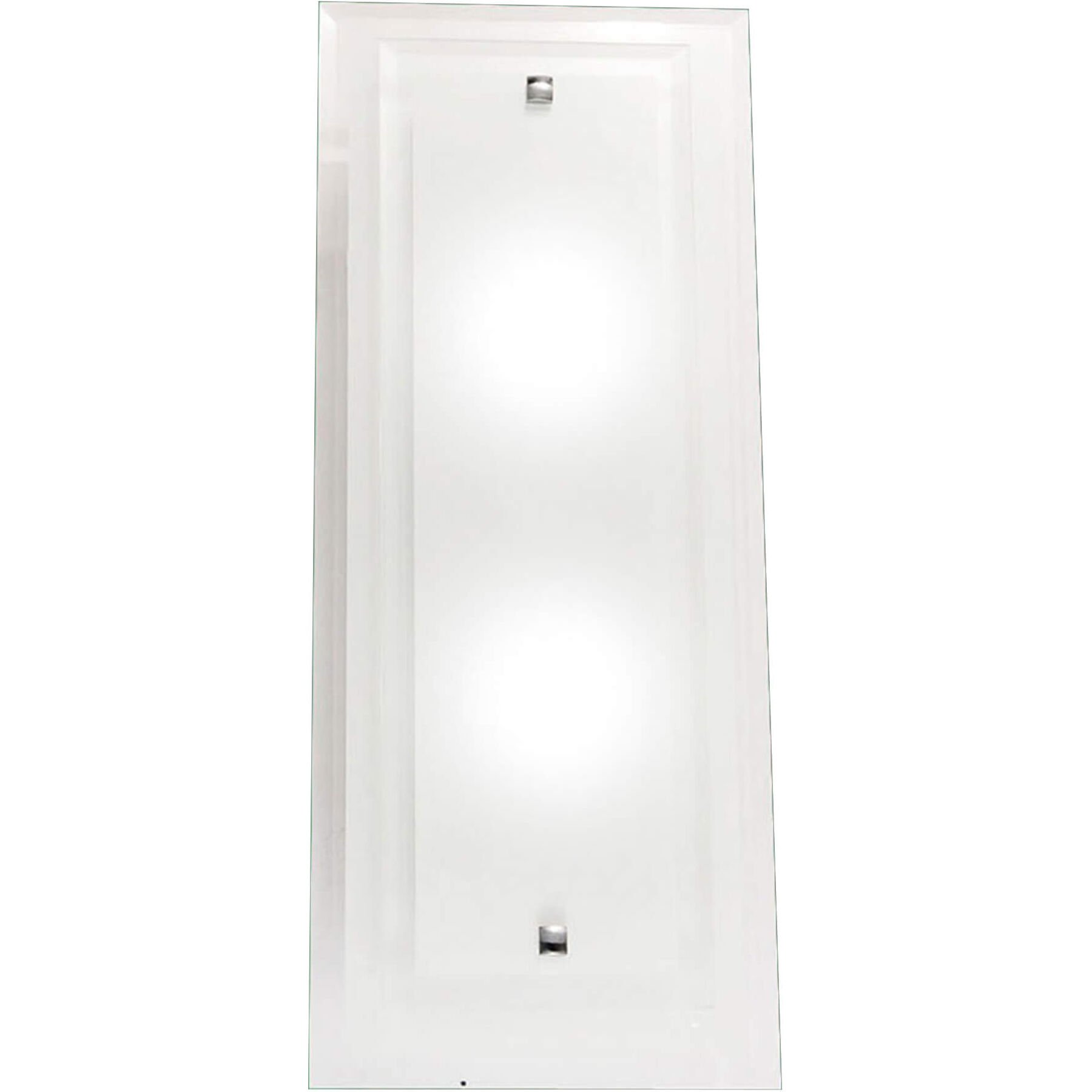 Wandlampe Marma weiss/chrom Metall B 20 cm
