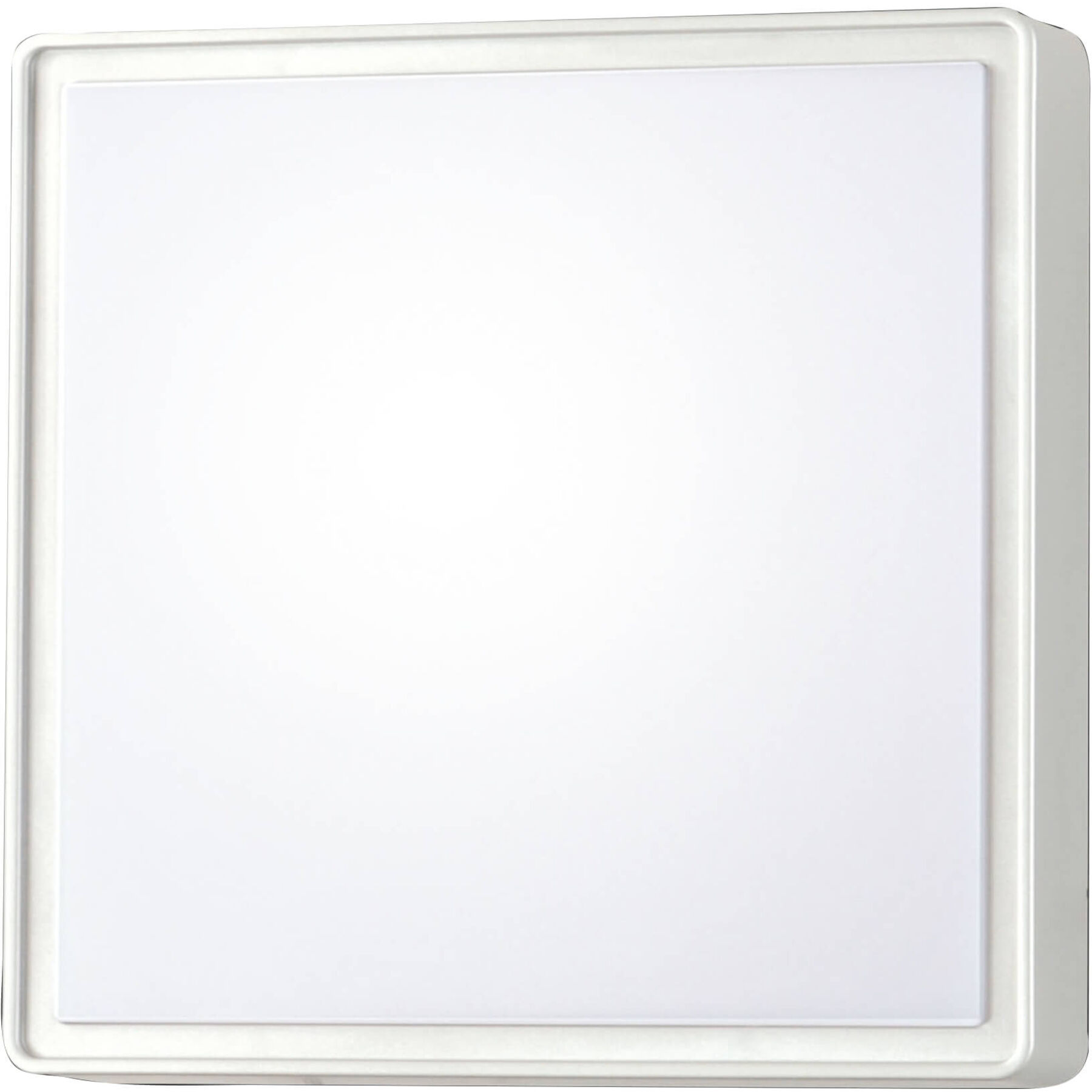 Deckenlampe Orthos weiss Kunststoff 2830 lm B 30 cm - LED - Lichtfarbe: Warmweiss- LED Energiesparlampe