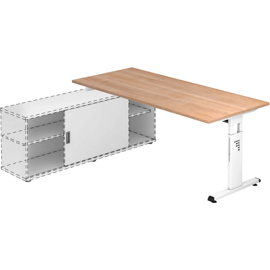 Anbauschreibtisch Office