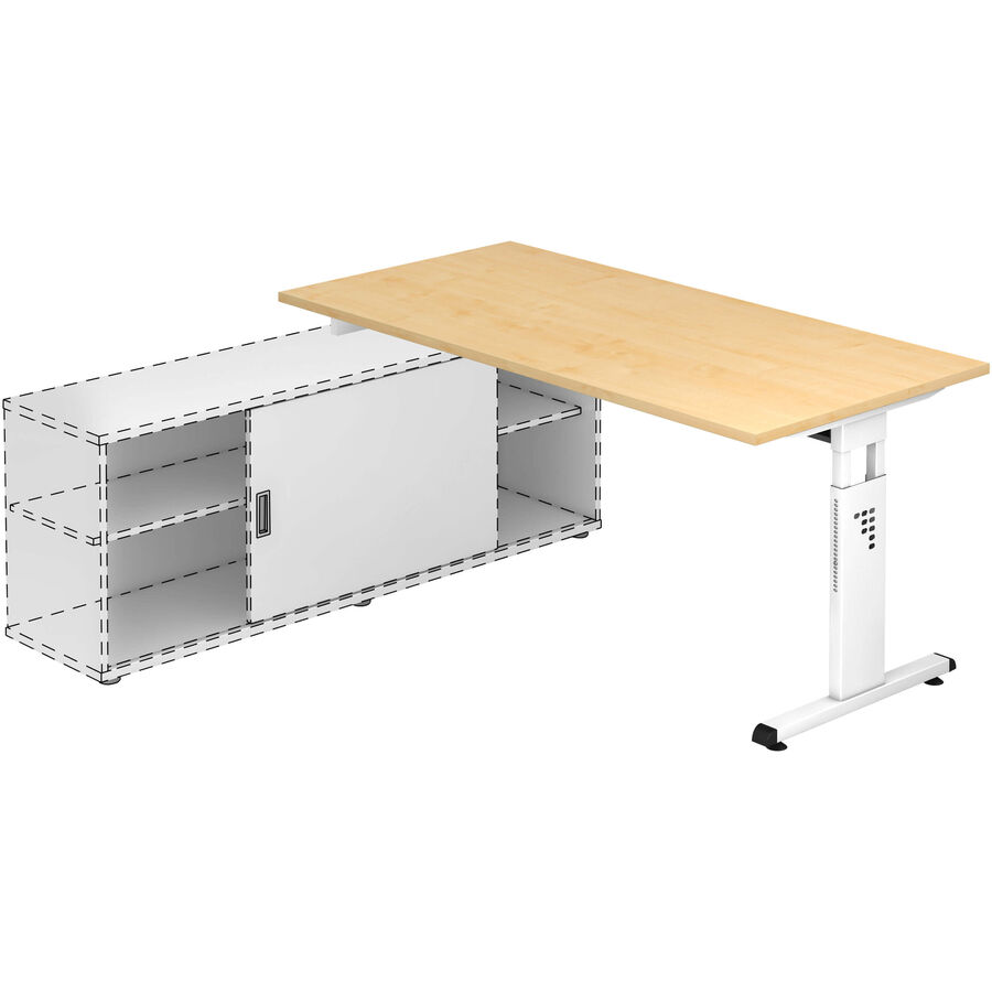 Anbauschreibtisch Office