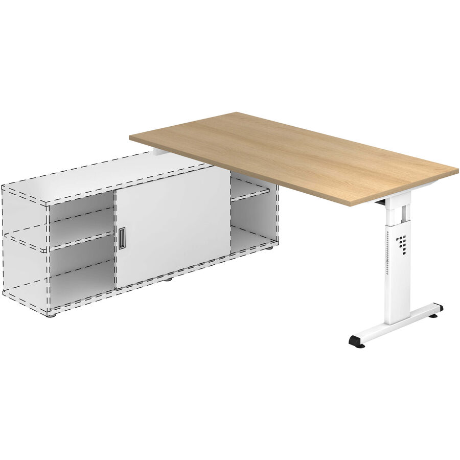 Anbauschreibtisch Office