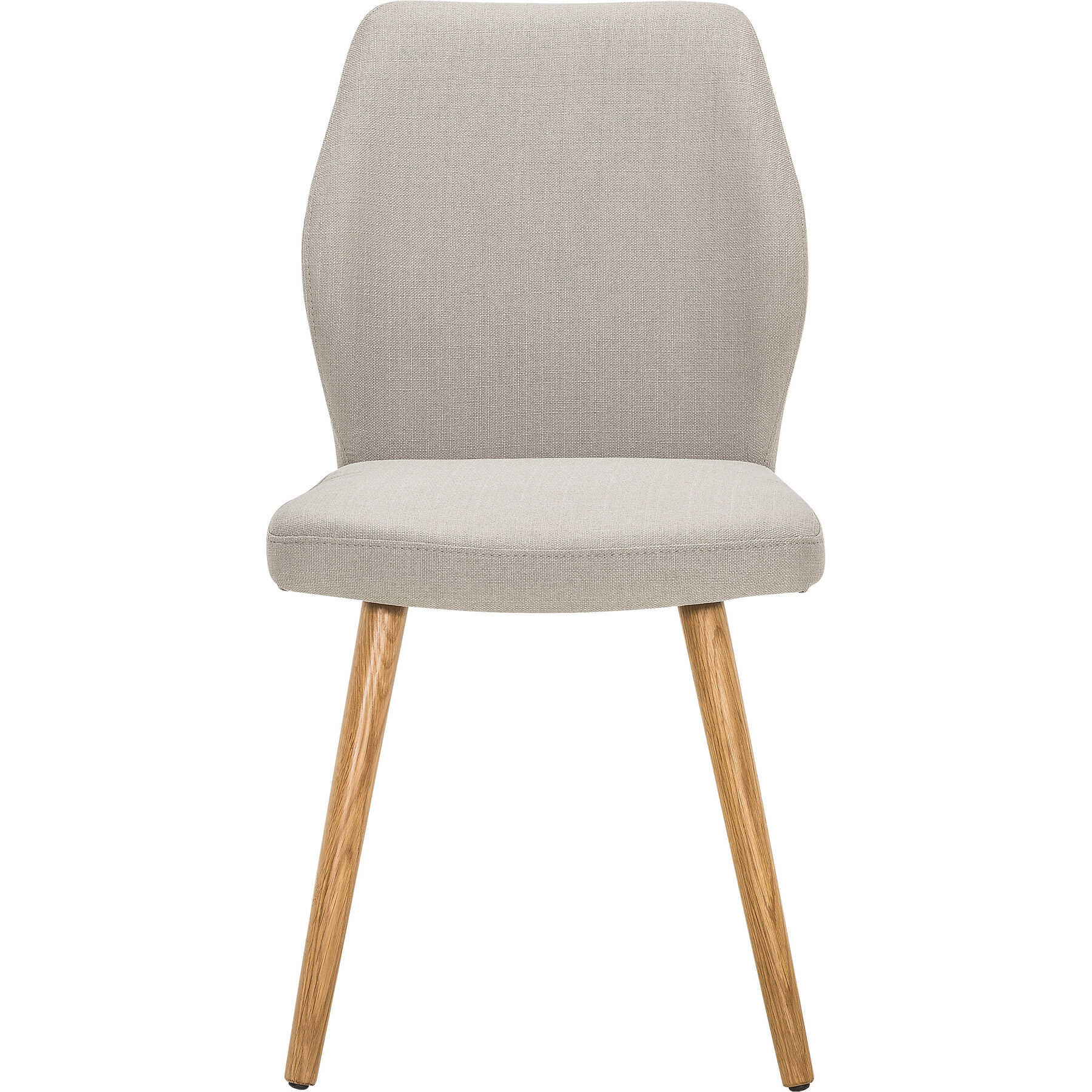 Stilvoller Stuhl Elonie Stoff, Holz chrom - Material: Stoff/Holz - Stuhl