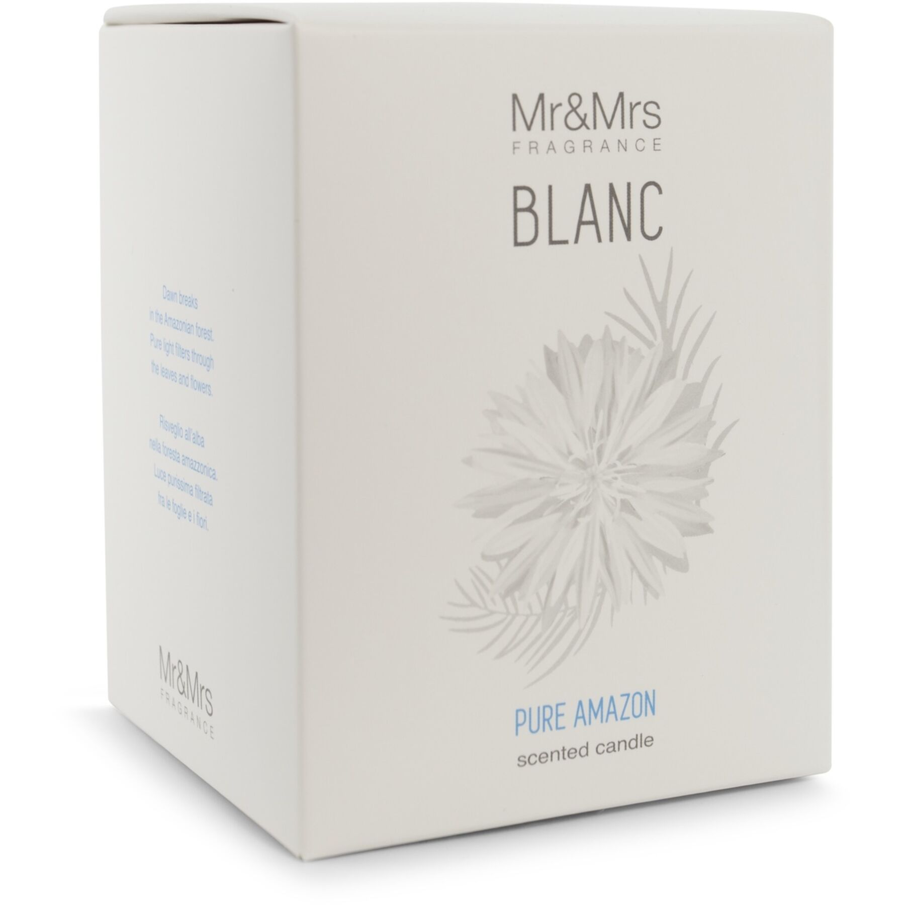Mr & Mrs Fragrance Duftkerze Mr&Mrs weiss - Material: Glas/Wachs - Duftkerze