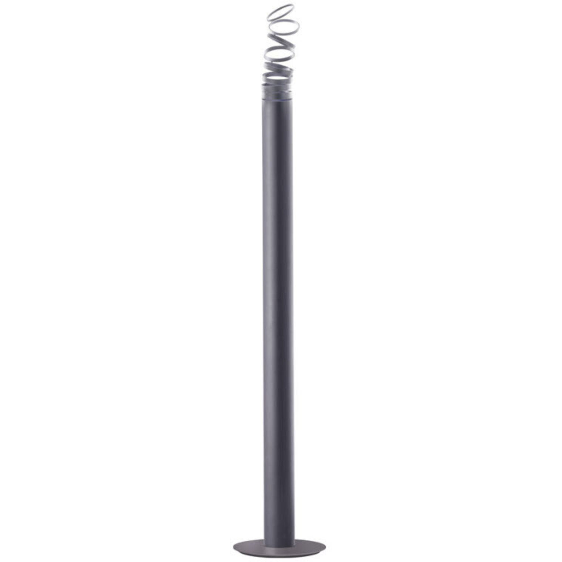 Artemide Designer-Stehlampe Decomposé Light Rauchgrau Aluminium 3564 lm H 180 cm - LED - Lichtfarbe: Warmweiss - LED Energiesparlampen