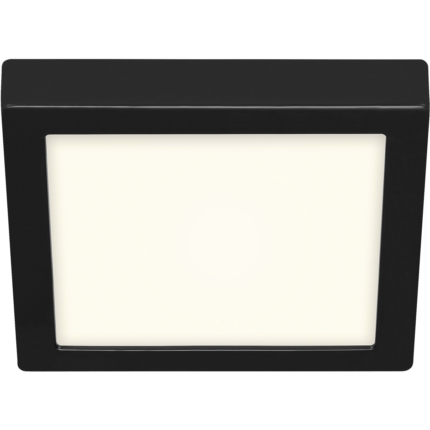 Deckenlampe Cissione schwarz/weiss Metall/Kunststoff 1600 lm B 23 cm - LED - Lichtfarbe: Helles Neutralweiss - LED Energiesparlampen
