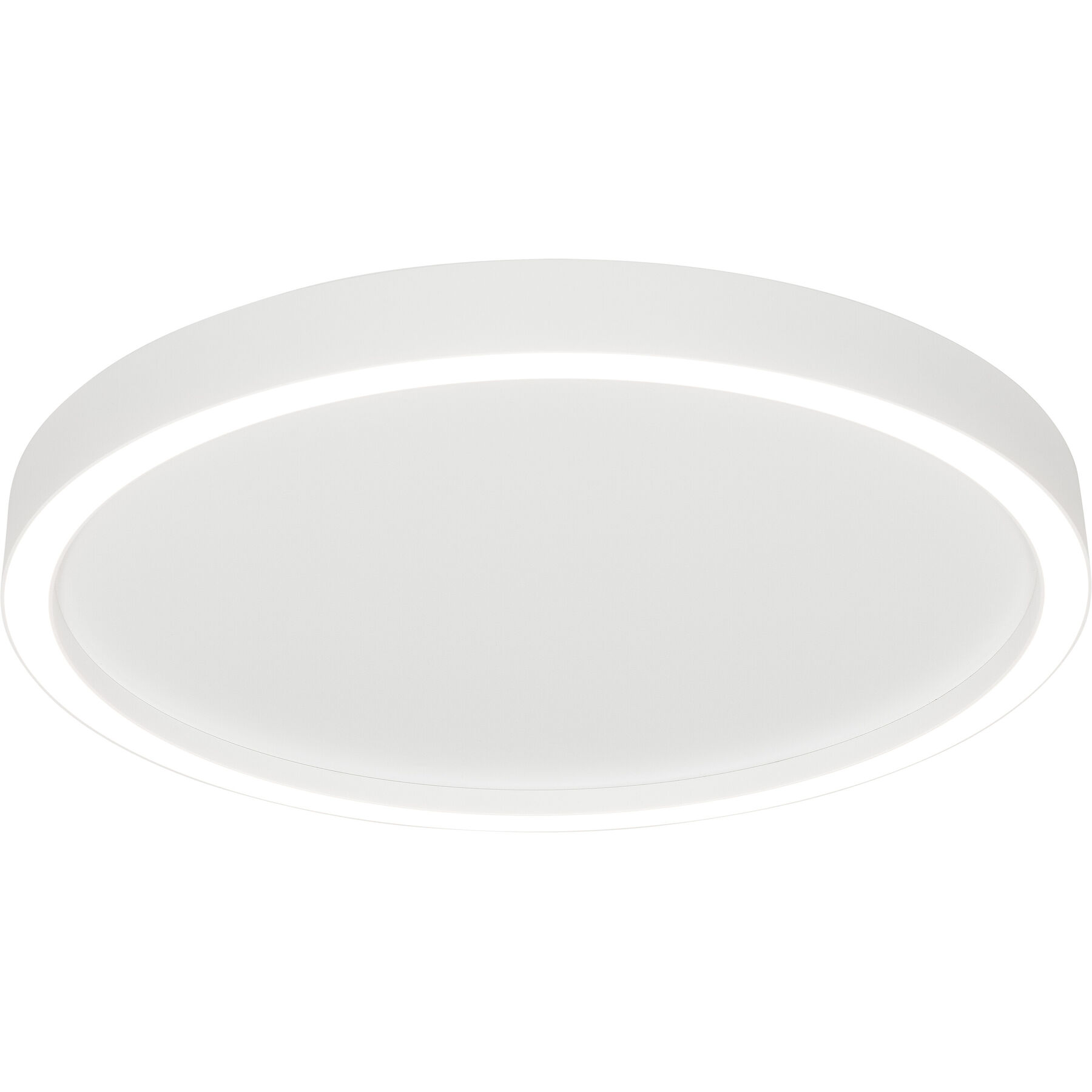 Bopp Deckenlampe Aura Aluminium/Weiss Aluminium 3120 lm - LED - Lichtfarbe: Extra warmweiss - LED Energiesparlampen