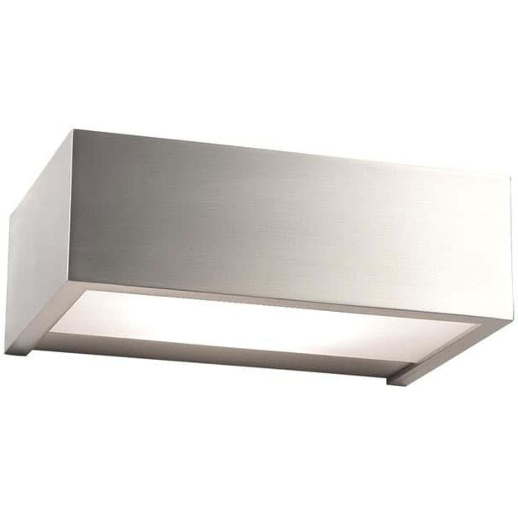 Wandlampe Apollo Nickel matt Metall 2800 lm B 15 cm - LED - LED Energiesparlampen