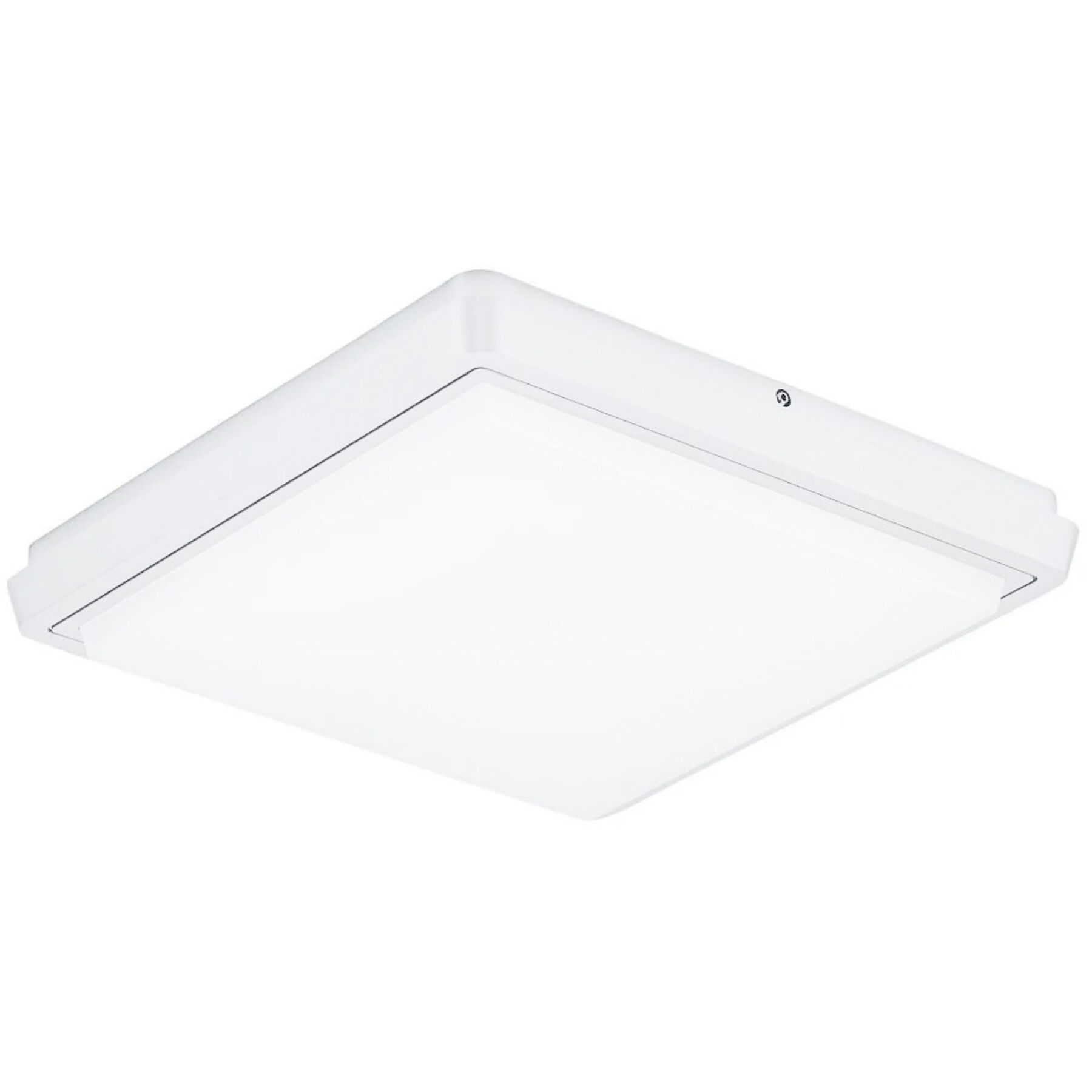 Deckenlampe Irma weiss Aluminium / Acrylglas 1800 lm B 24 cm - LED - LED Energiesparlampen