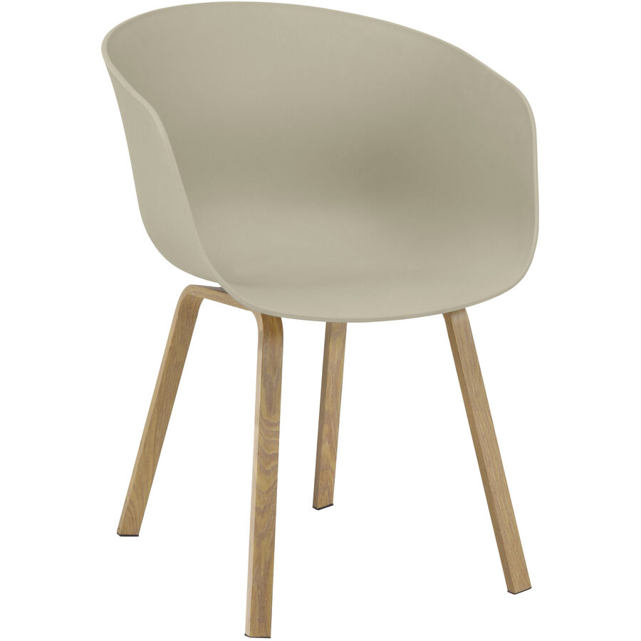 Schalenstuhl 2er-Set Nilas