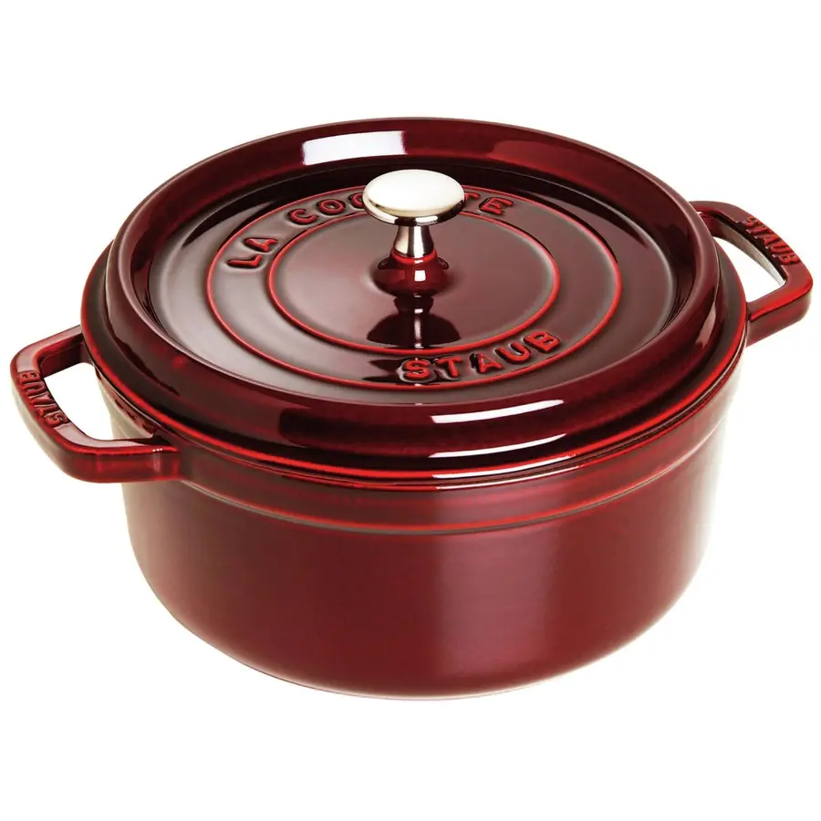 Gusseisen-Topf STAUB rot Gusseisen B 30.3 cm
