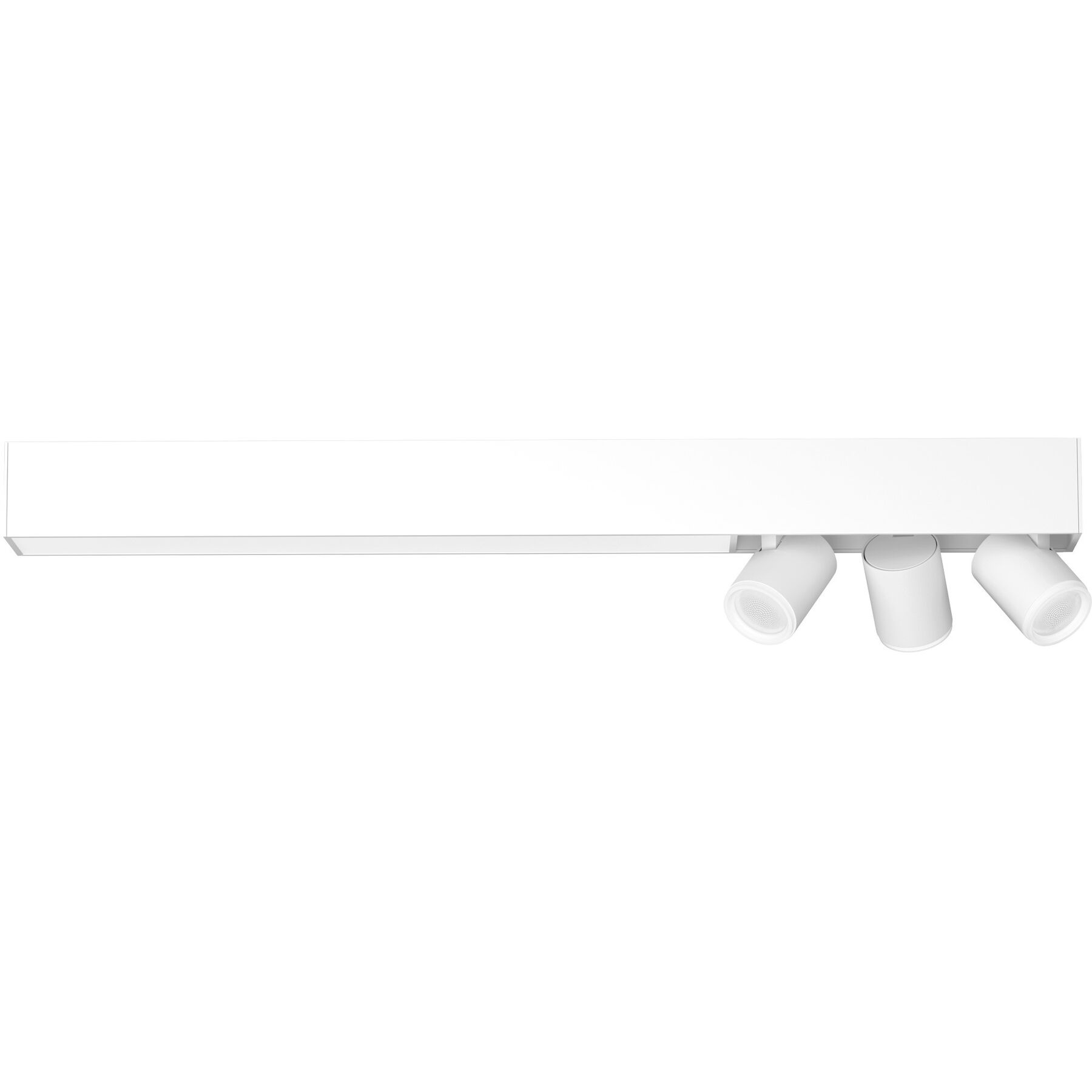 Spot Philips Hue weiss Aluminium 3650 lm Dimmbar B 8.5 cm - LED - Lichtfarbe: Warmweiss - Kaltes Tagesweiss - LED Energiesparlampen