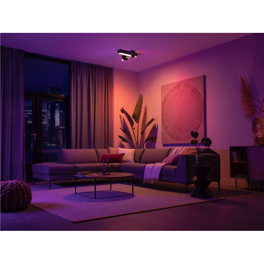 Philips Hue Philips Hue Spot 3 flg. Centris Cross schwarz