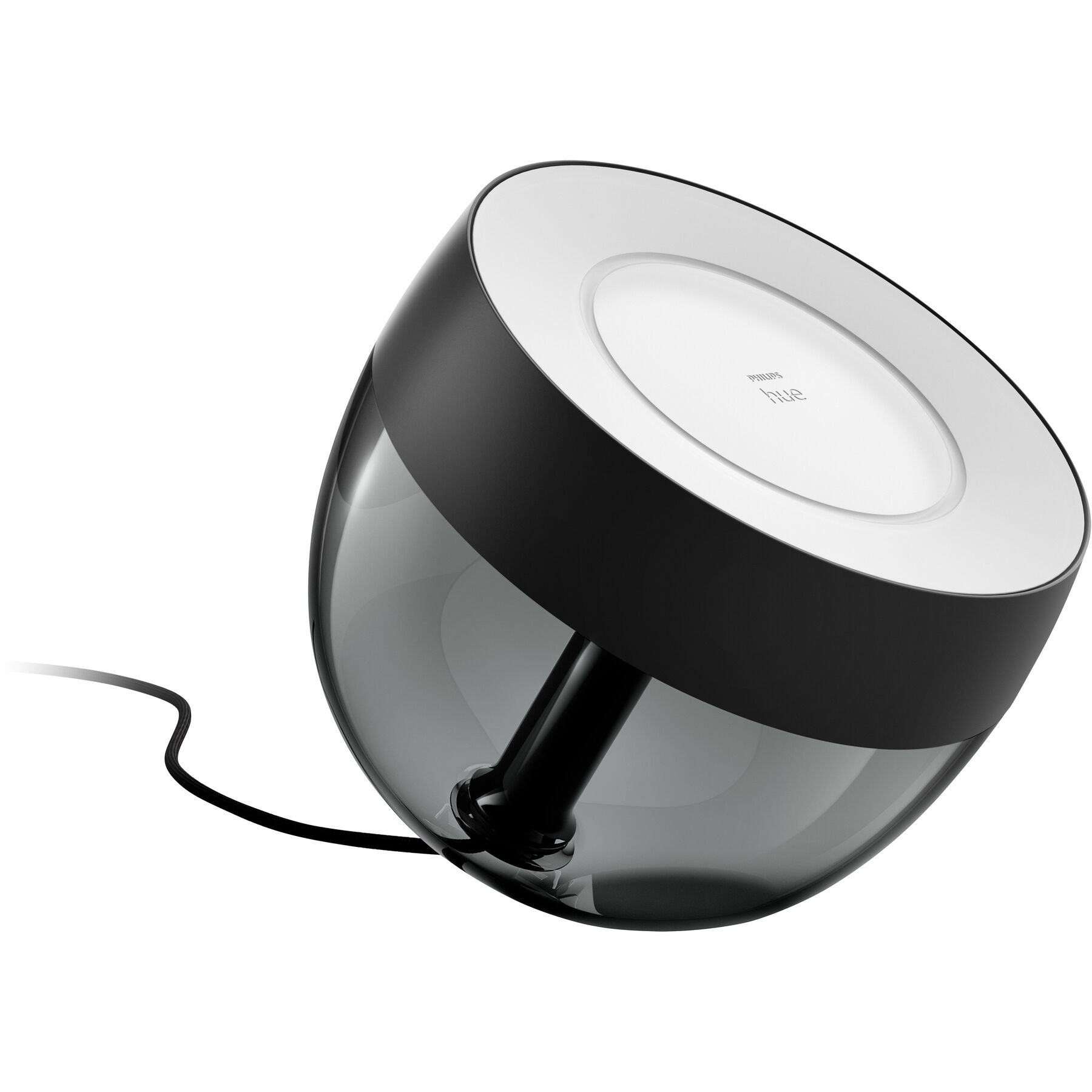 Tischlampe Philips Hue Iris Kunststoff/Metall schwarz - LED - Lichtfarbe: Warmweiss - Tageslichtweiss - Material: Aluminium- LED Energiesparlampe