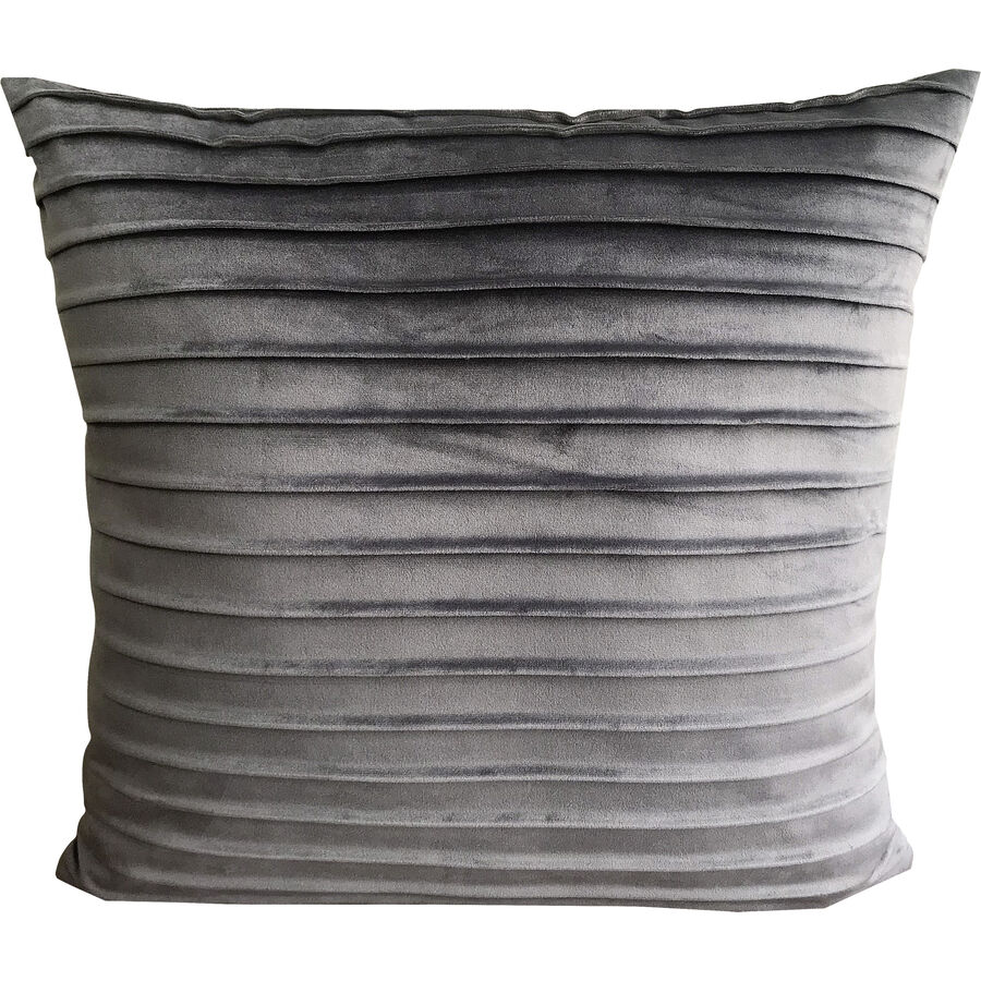 Zierkissen Elisa Grau Polyester 45 cm 45 cm