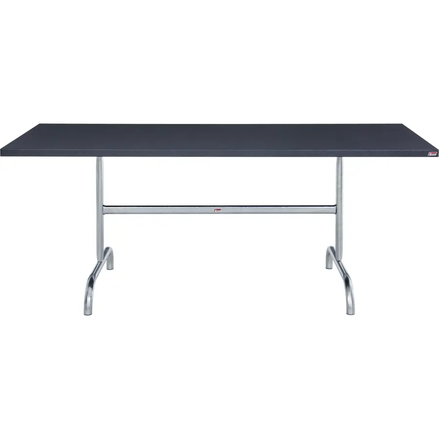 Gartentisch Schaffner Säntis Metall anthrazit 180x80 cm klappbar