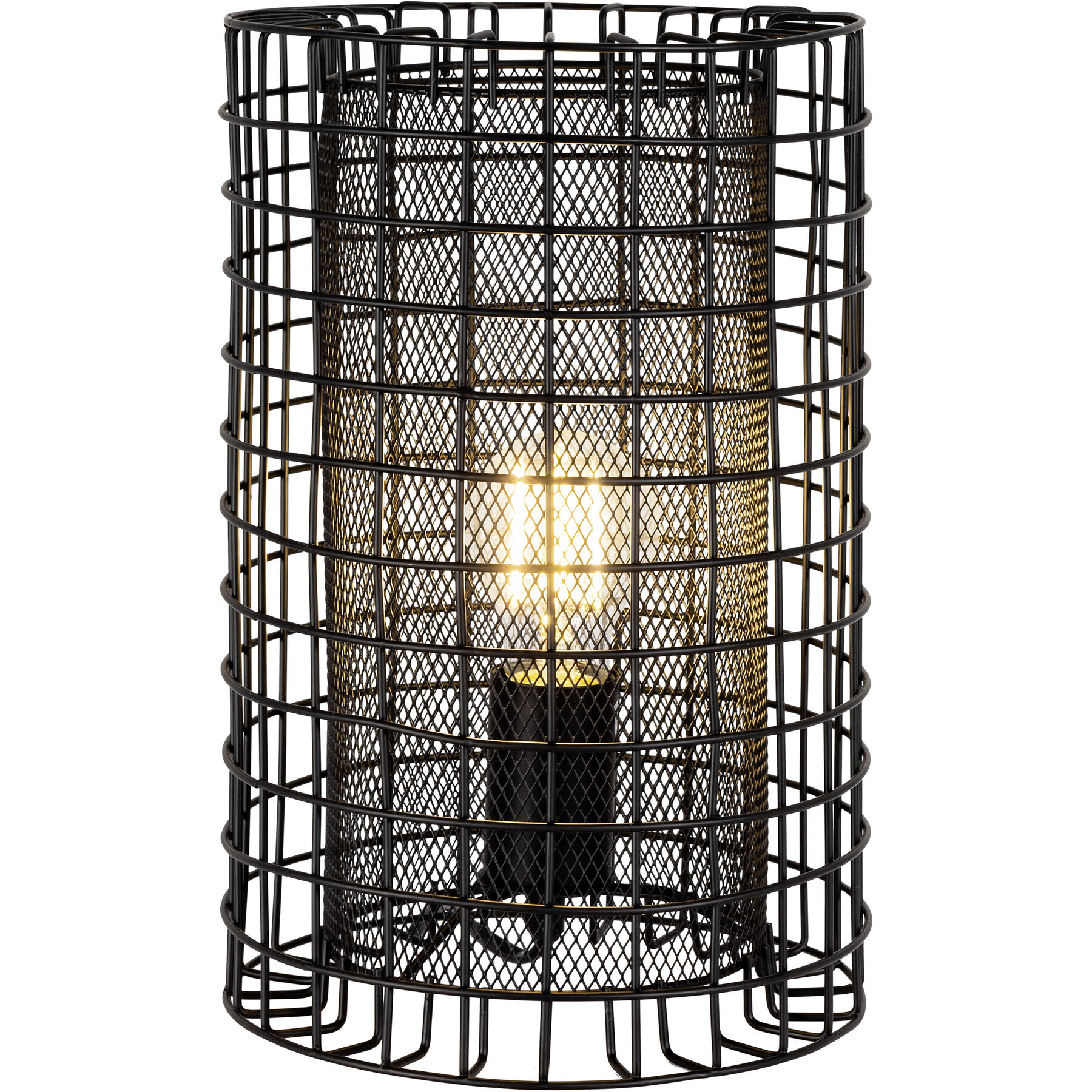 Tischlampe Skrad schwarz Metall H 30 cm