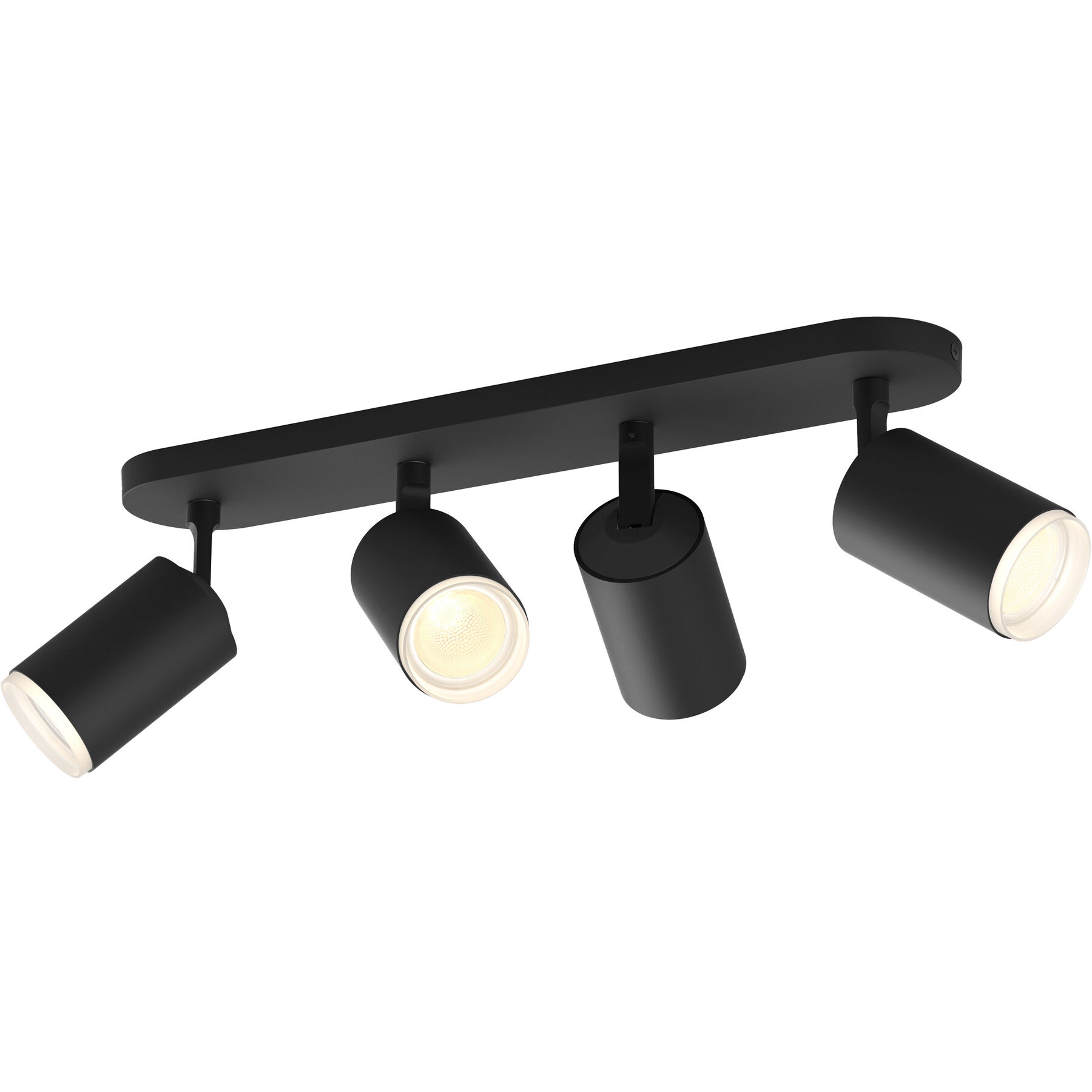 Spot Philips Hue schwarz 1400 lm B 42.5 cm - LED - Lichtfarbe: Warmweiss - Kaltes Tagesweiss - LED Energiesparlampen