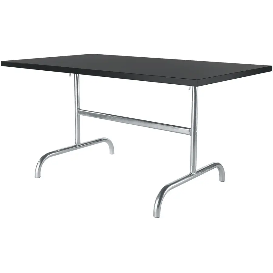 Gartentisch Schaffner Säntis Metall anthrazit 140x80 cm klappbar