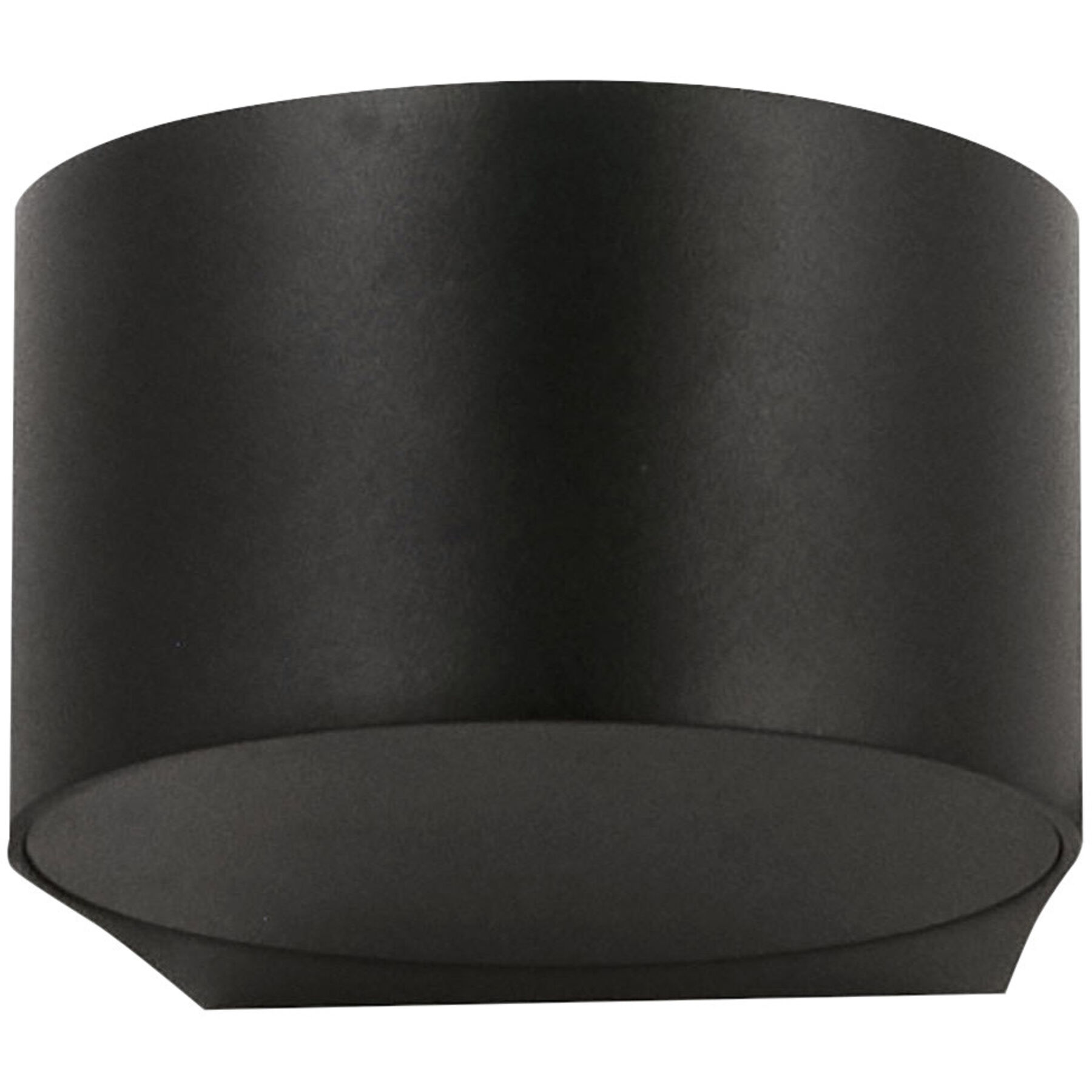Wandlampe Joe schwarz Aluminium/Glas 540 lm B 11 cm - LED - Lichtfarbe: Warmweiss - LED Energiesparlampen