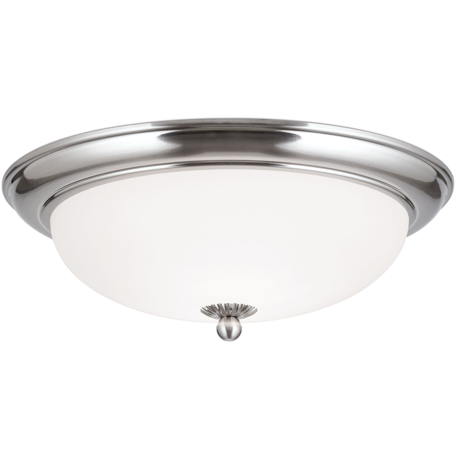 Briamond Deckenlampe Empire chrom Messing/Glas B 35 cm