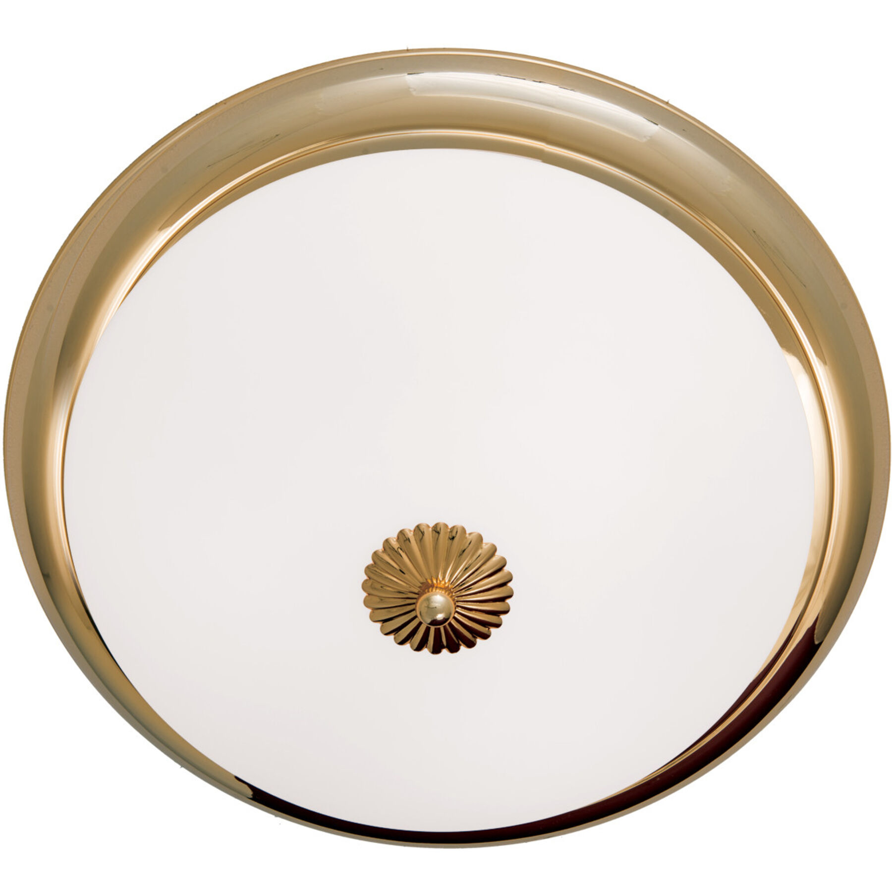 Briamond Deckenlampe Empire gold Messing/Glas B 47 cm