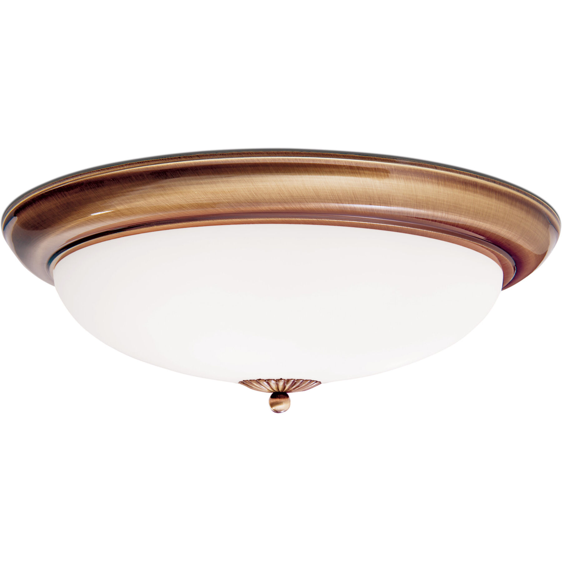 Briamond Deckenlampe Empire Patina Messing/Glas B 47 cm