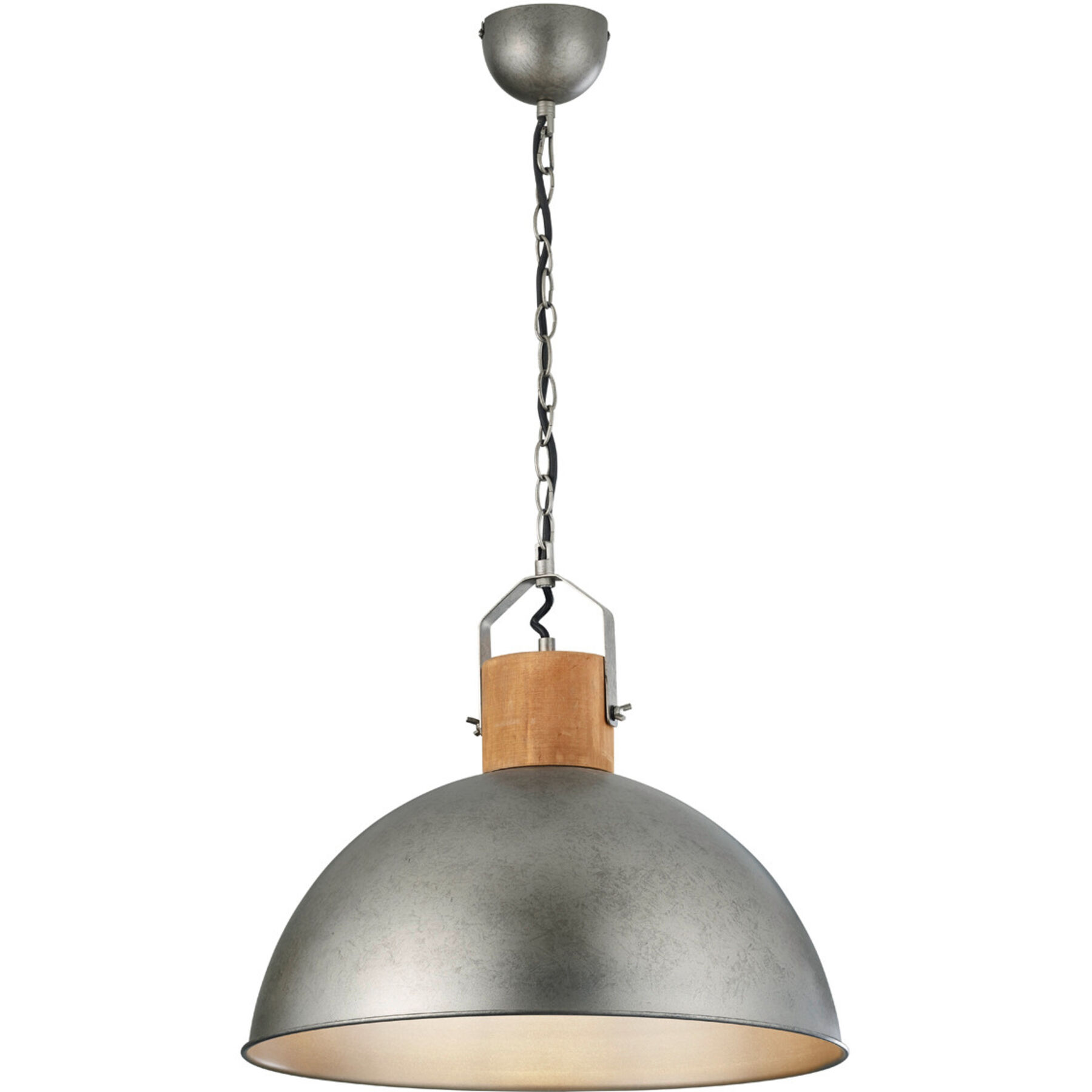 Pendellampe Sair Nickel Metall B 45 cm