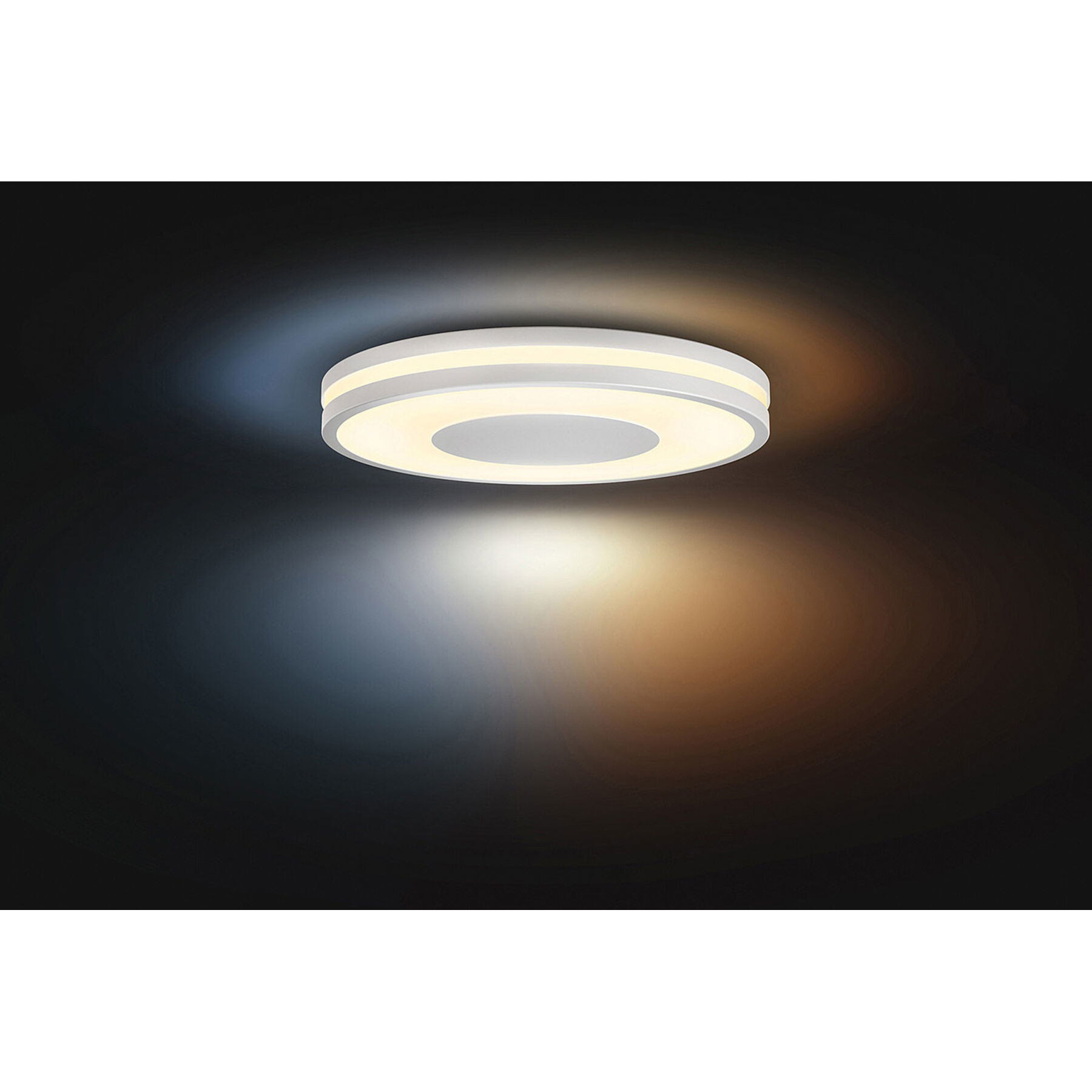 Deckenlampe Philips Hue weiss Metall/Kunststoff 2350 lm Dimmbar B 34.8 cm - LED - Lichtfarbe: Warmweiss - Kaltes Tagesweiss - LED Energiesparlampen