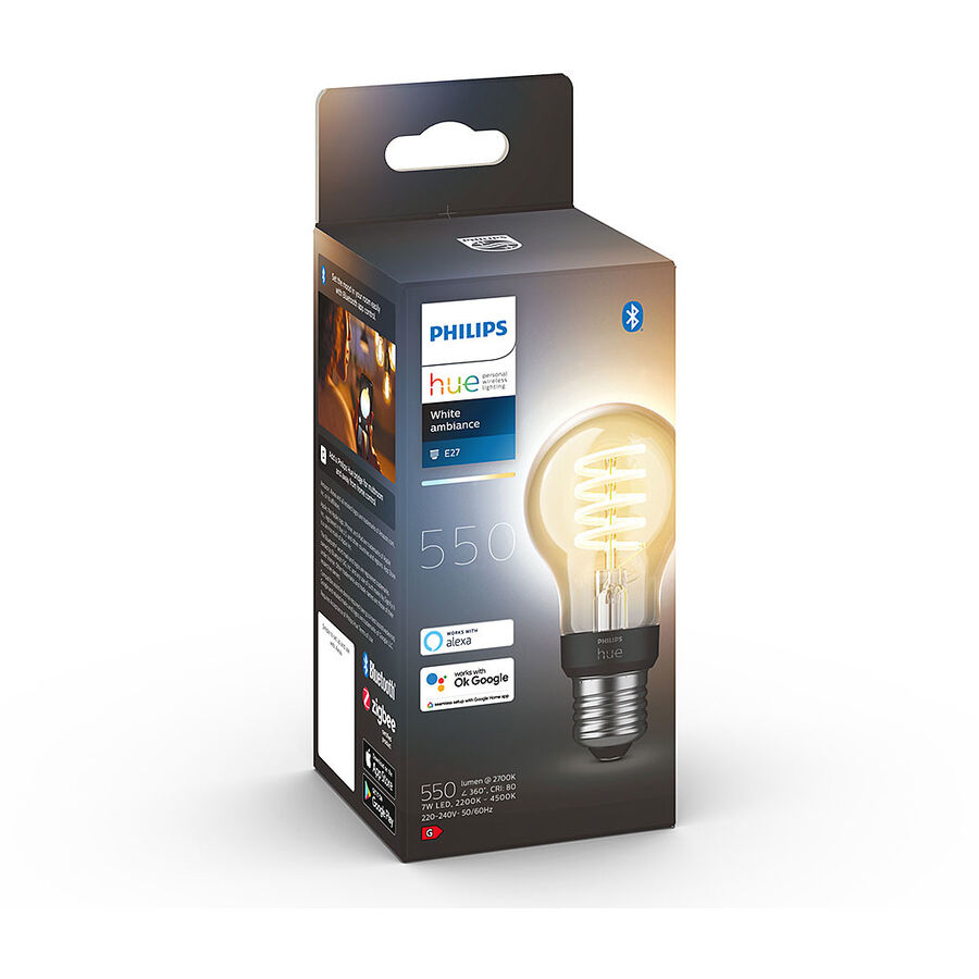 Philips Hue Philips Hue LED-Lampe E27 Filament Dimmbar 7 W