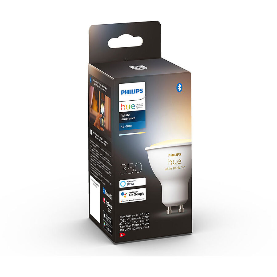 Philips Hue Philips Hue GU10 White Ambiance LED Lampe 4.3 W