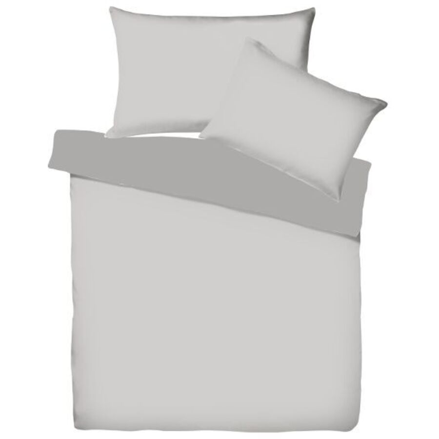 Living Home Duvetbezug Uni Doubleface
