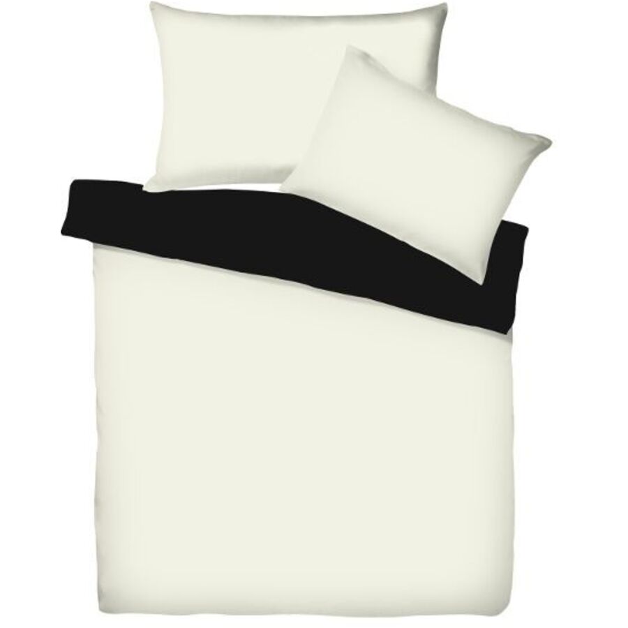 Living Home Duvetbezug Uni Doubleface